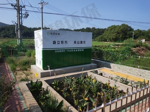 孝感某村农村污水处理站